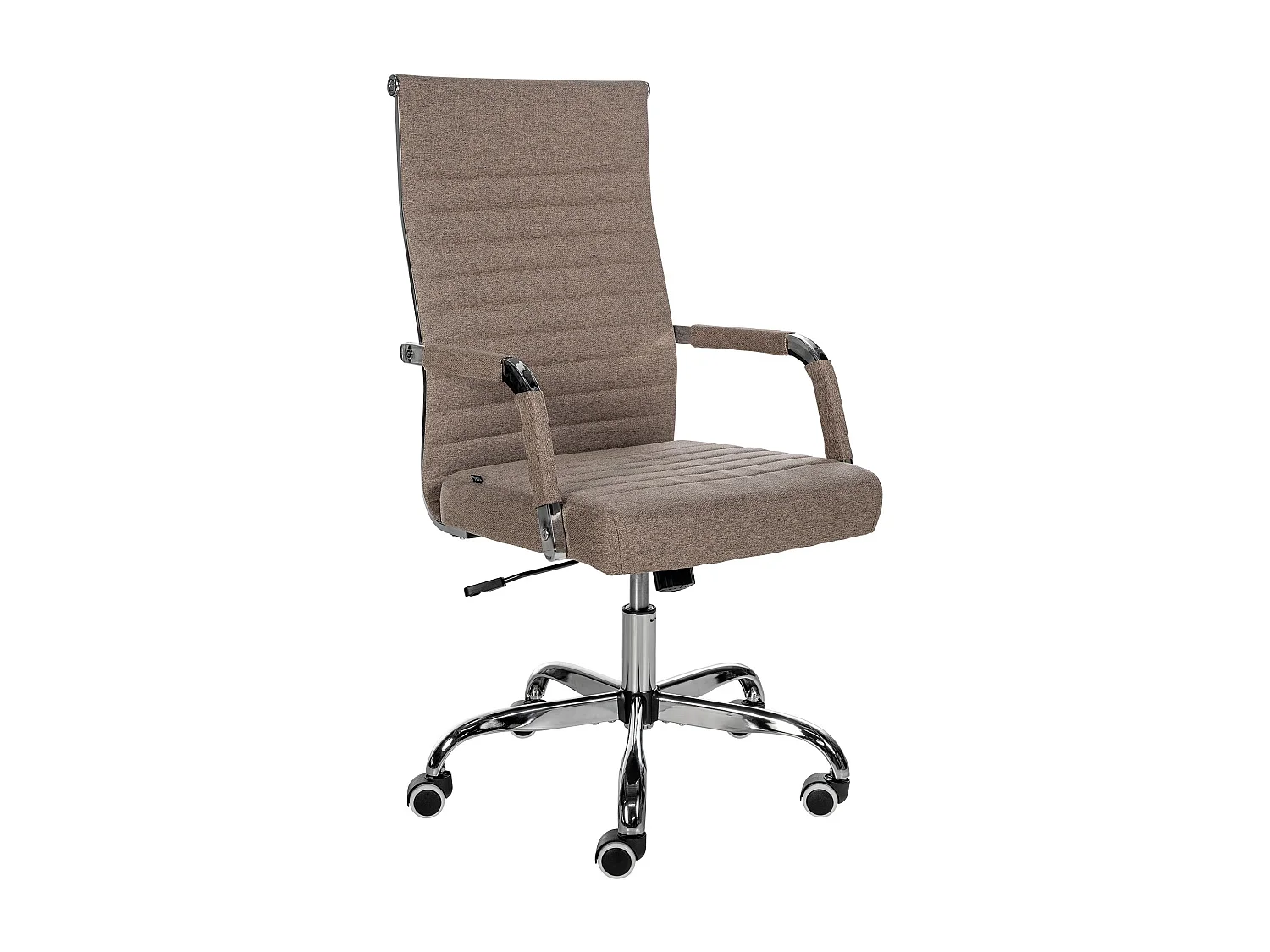 Chaise de bureau - Tissu - Taupe - Amadora