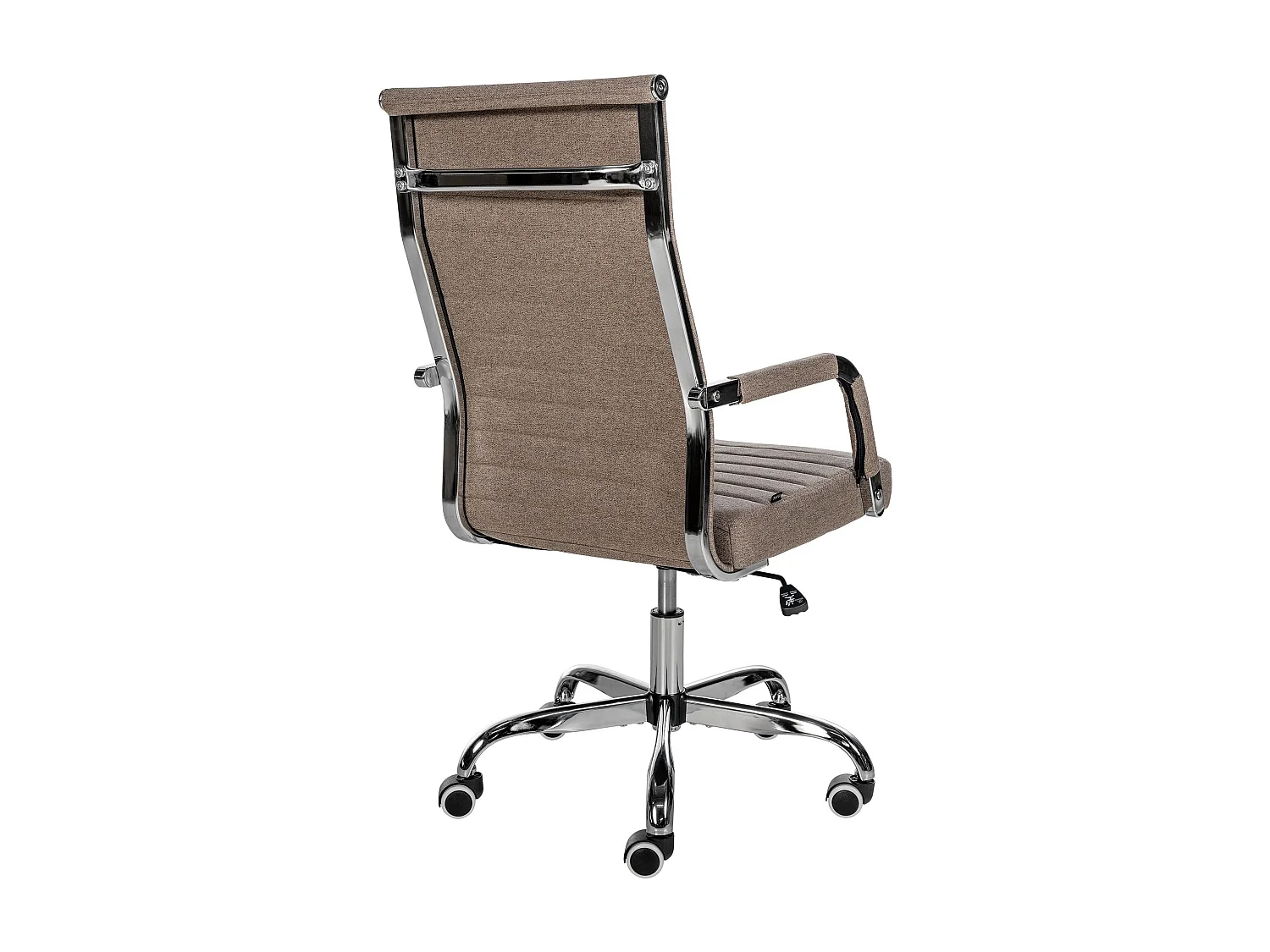 Chaise de bureau - Tissu - Taupe - Amadora