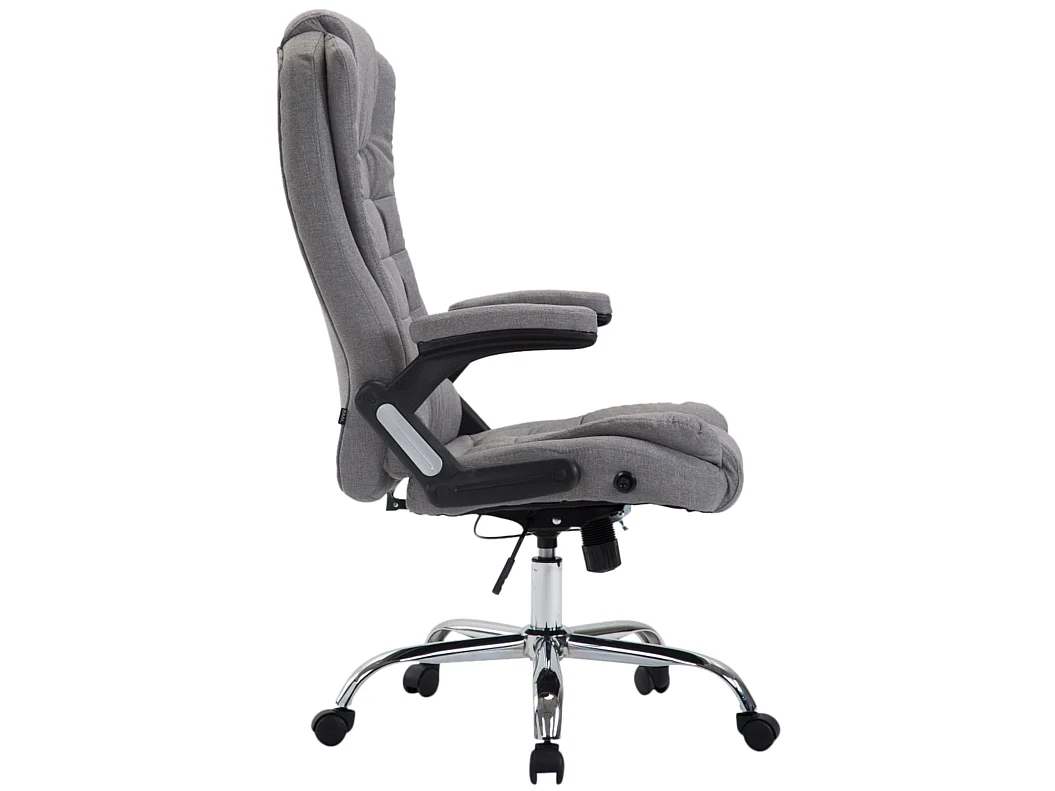 Bureaustoel - Stof & natura - grijs - Thor