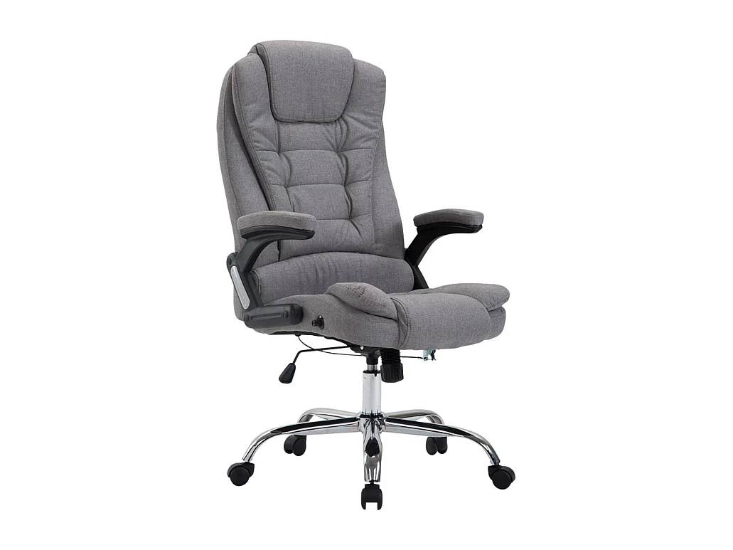 Chaise de bureau - Tissu & Nature - Gris - Thor