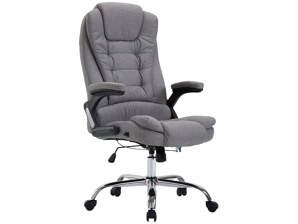 Chaise de bureau - Tissu & Nature - Gris - Thor