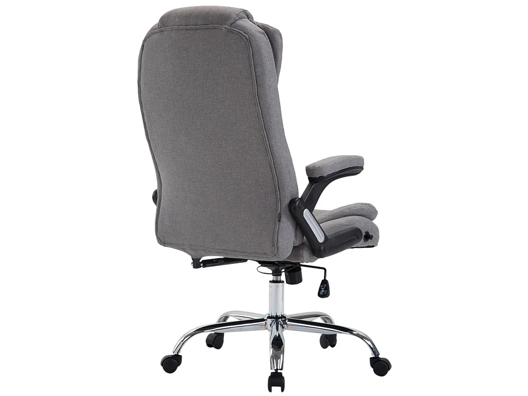 Chaise de bureau - Tissu & Nature - Gris - Thor