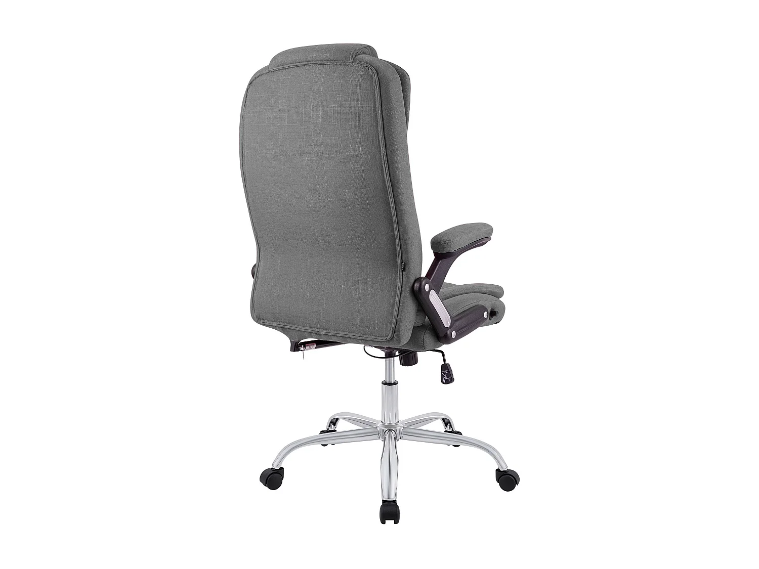 Chaise de bureau - Tissu - Gris - Thor