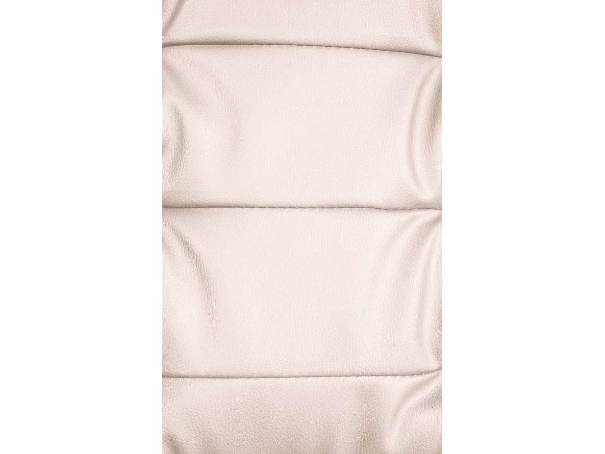 Chaise de bureau - Similicuir - Crème - Oxygen