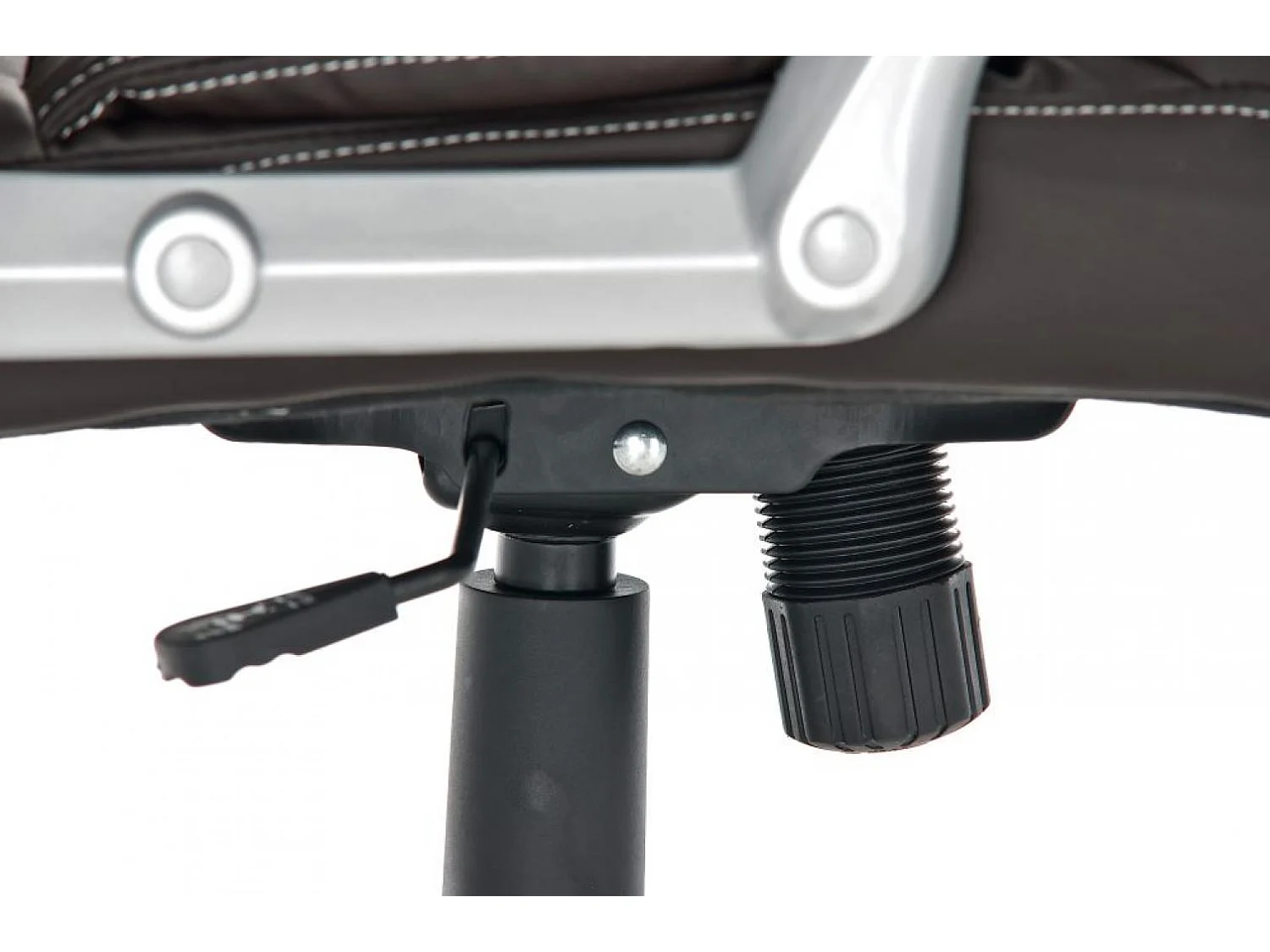 Chaise de bureau - Similicuir & Plastique - Marron - Texas