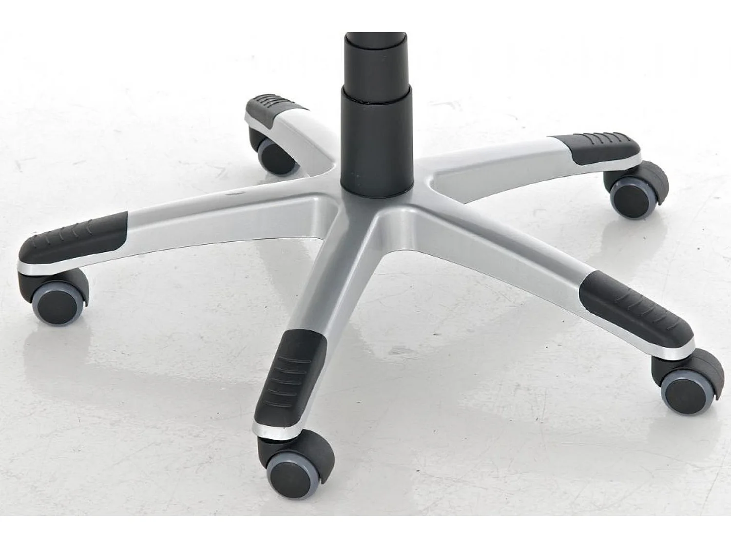 Chaise de bureau - Similicuir & Plastique - Marron - Texas