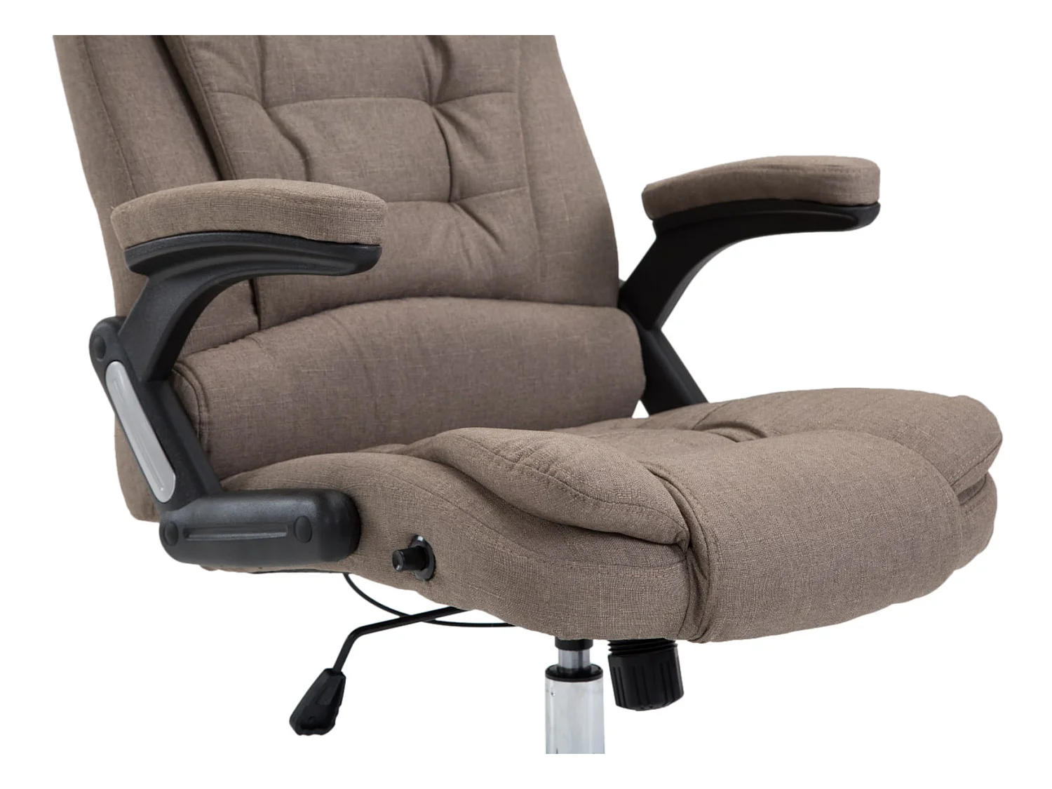 Bureaustoel - Stof & natura - taupe - Thor