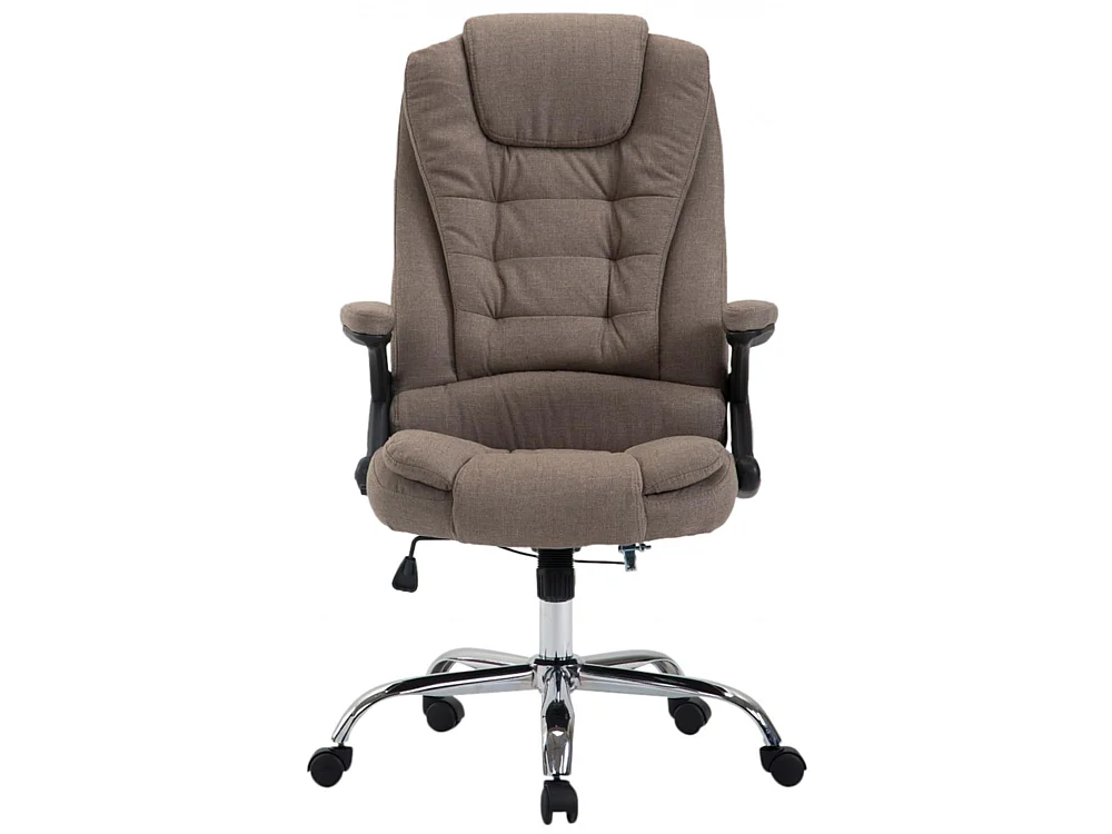 Chaise de bureau - Tissu & Nature - Taupe - Thor