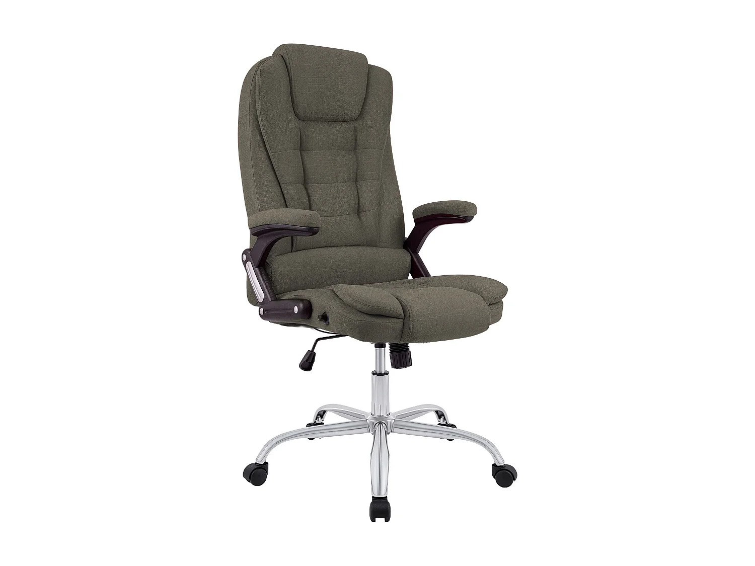 Chaise de bureau - Tissu - Taupe - Thor