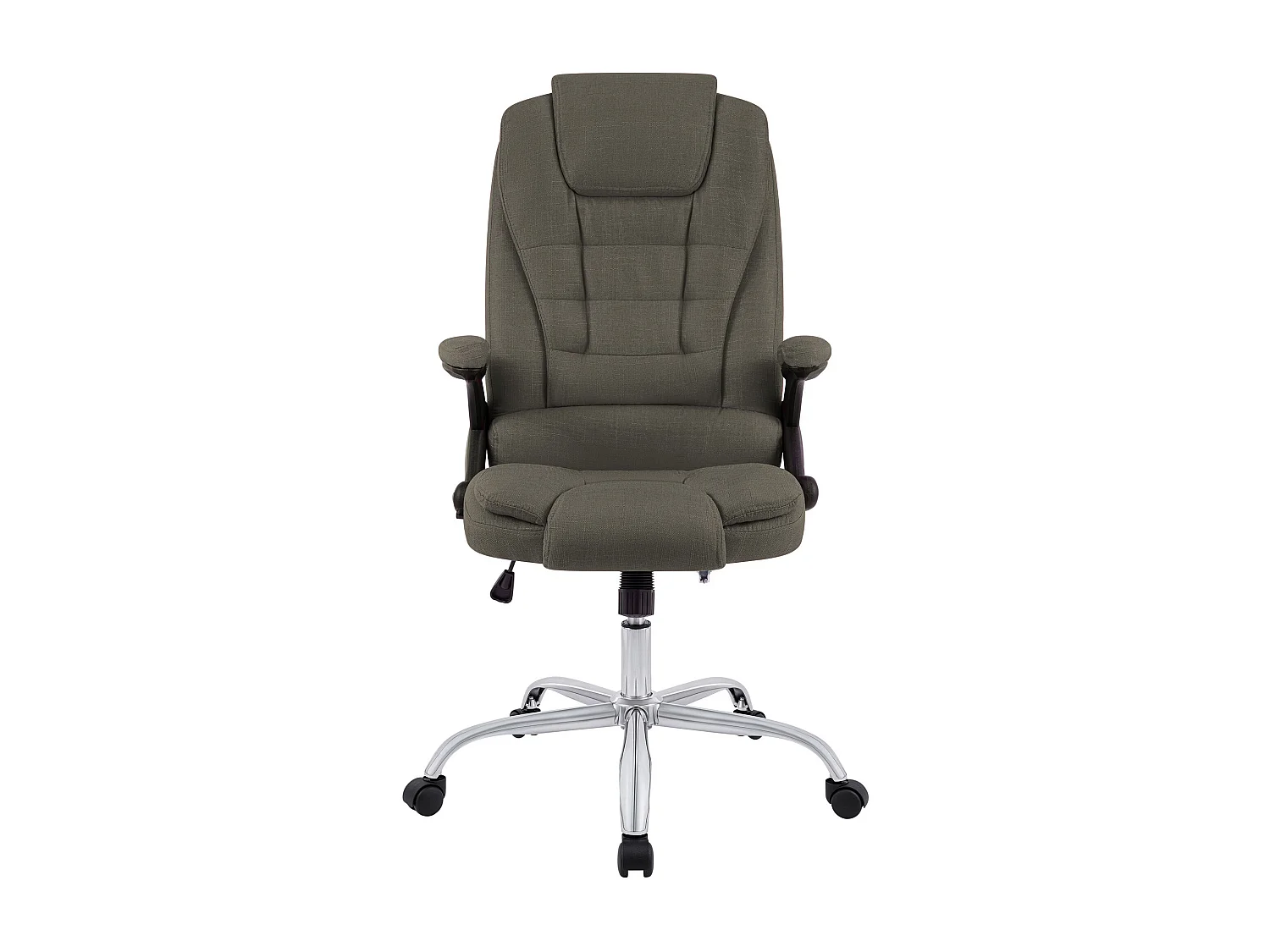 Chaise de bureau - Tissu - Taupe - Thor