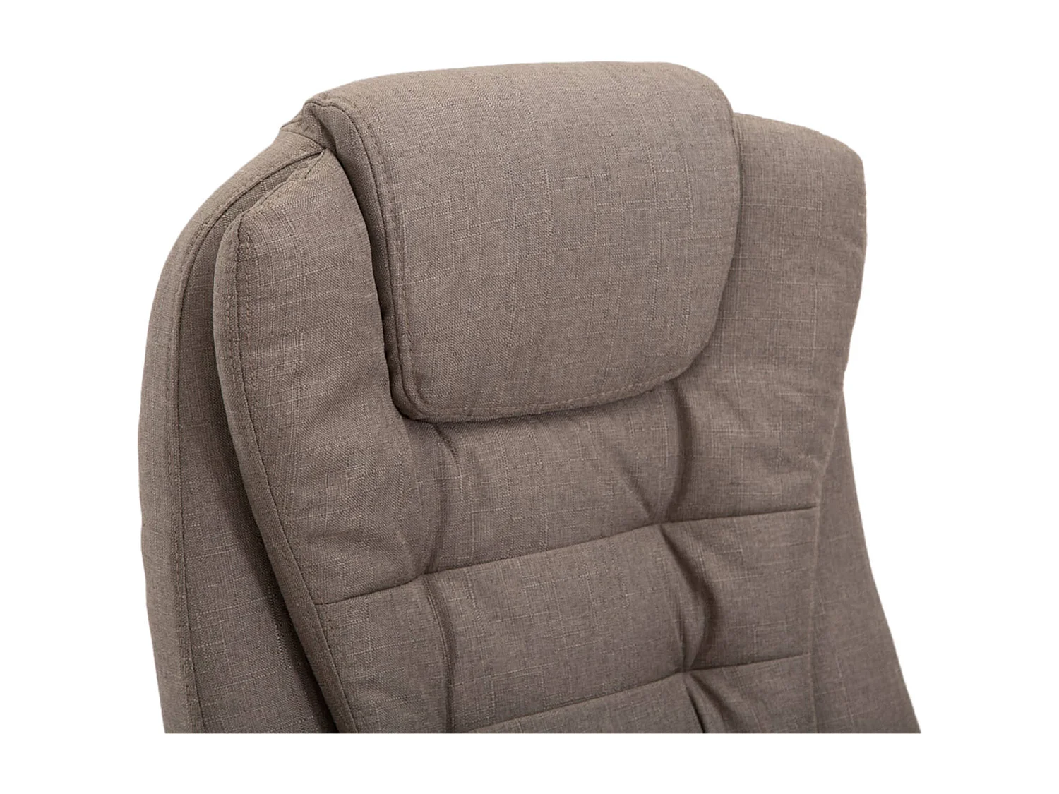 Chaise de bureau - Tissu - Taupe - Thor