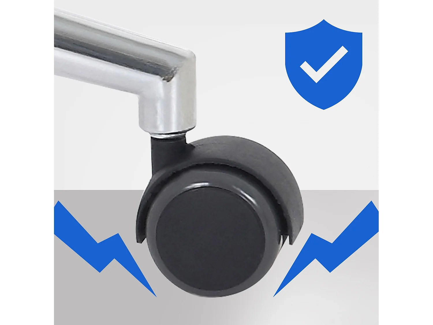 Bürostuhl - Holz & schwarz - walnuss/schwarz - Chicago