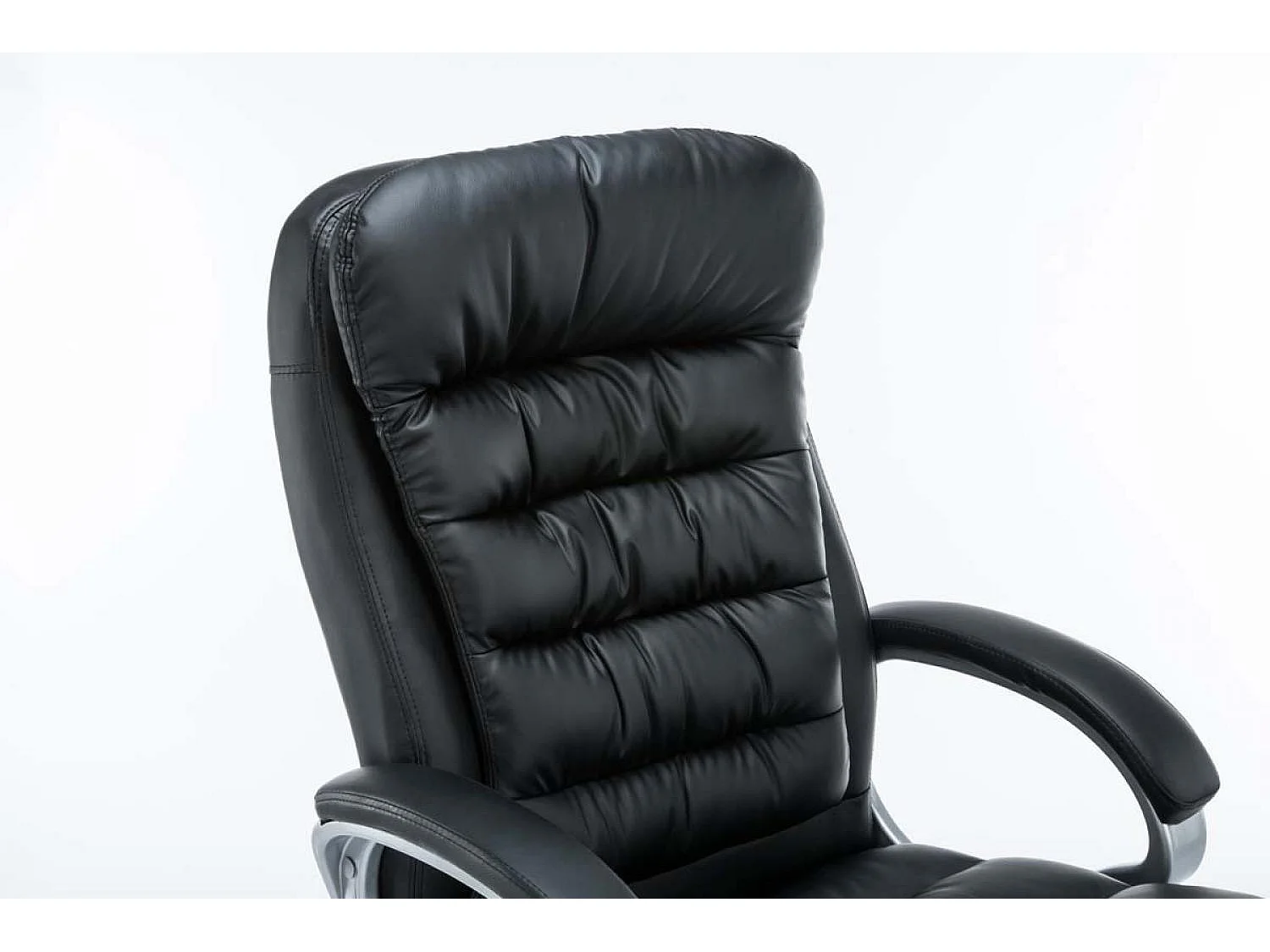 Chaise de bureau - Similicuir - Noir - XXL Vancouver