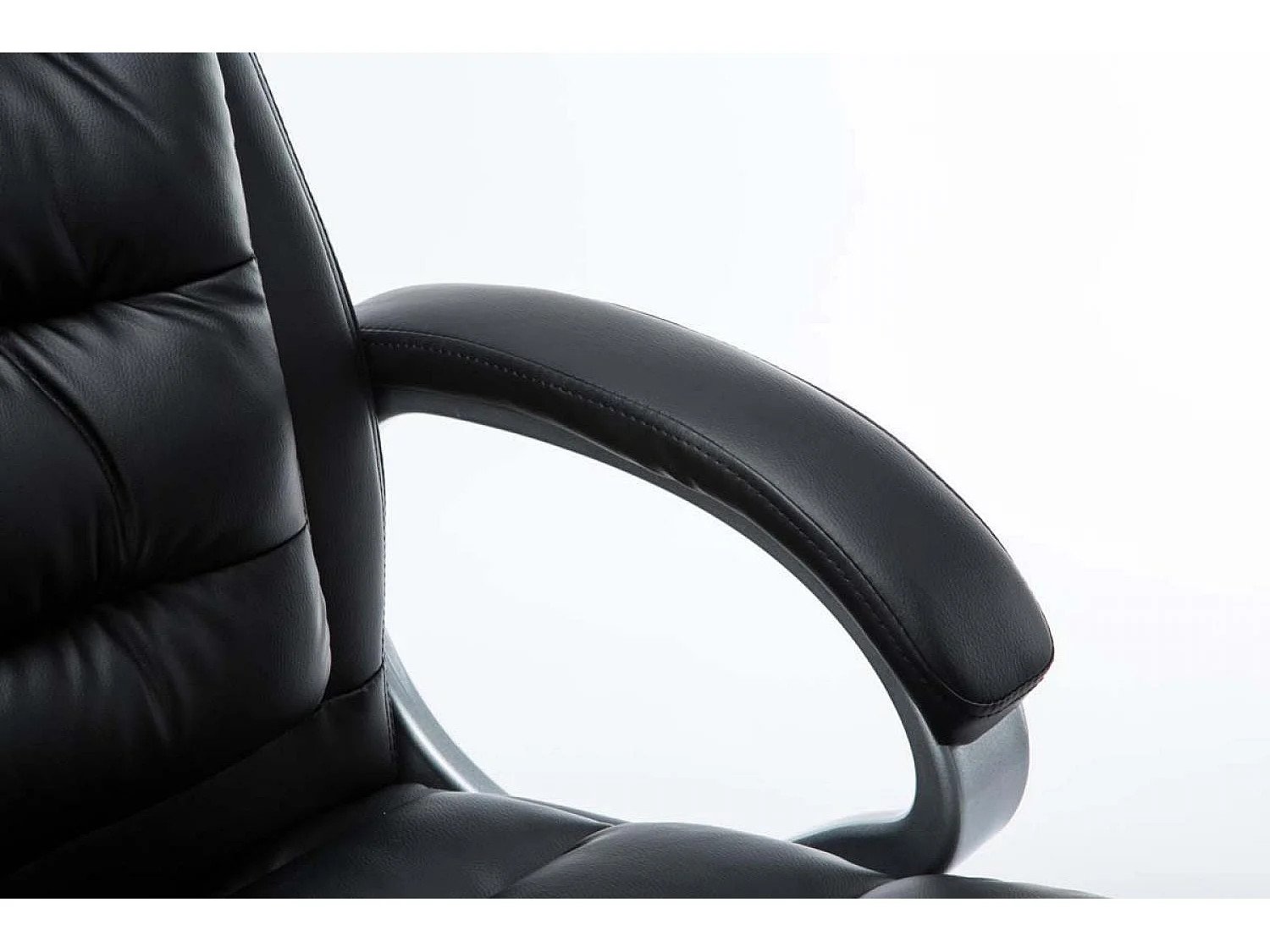 Chaise de bureau - Similicuir - Noir - XXL Vancouver