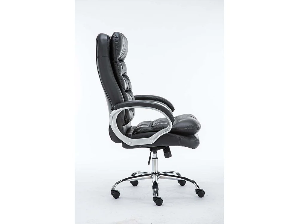 Chaise de bureau - Similicuir - Noir - XXL Vancouver