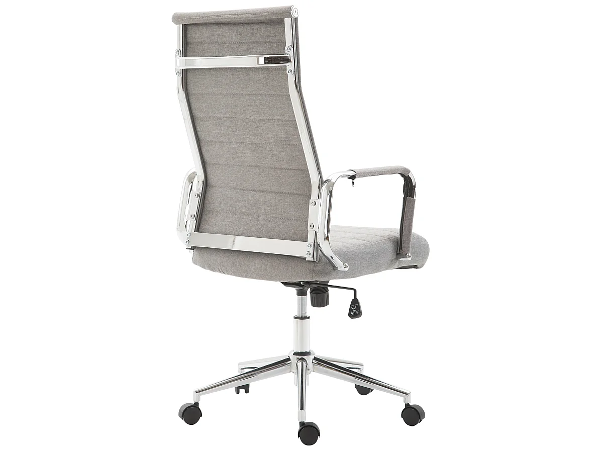 Chaise de bureau - Tissu & Nature - Gris - Kolumbus