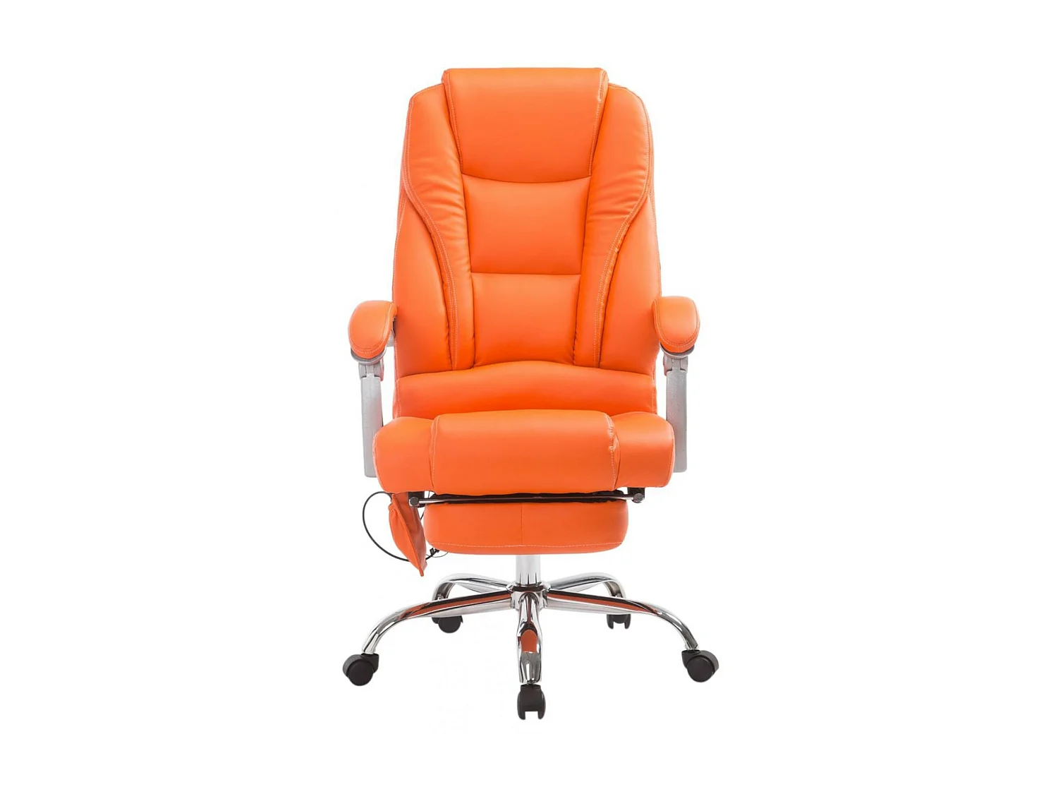 Chaise de bureau - Similicuir & Nature - Orange - Pacific