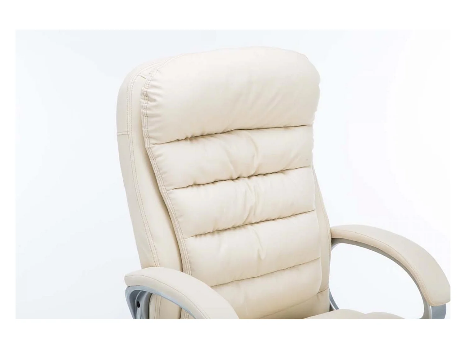Bürosessel - Kunstleder - creme - XXL Vancouver