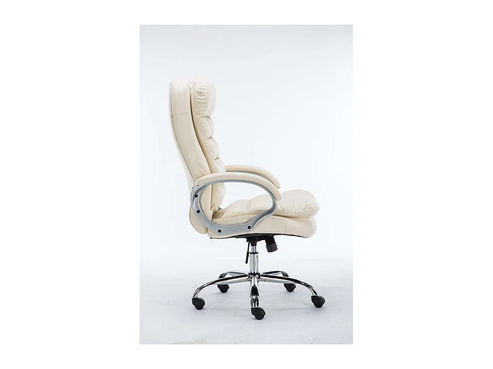 Bürosessel - Kunstleder - creme - XXL Vancouver