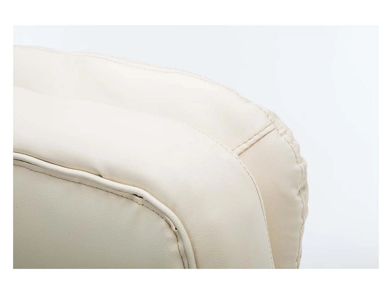 Bürosessel - Kunstleder - creme - XXL Vancouver