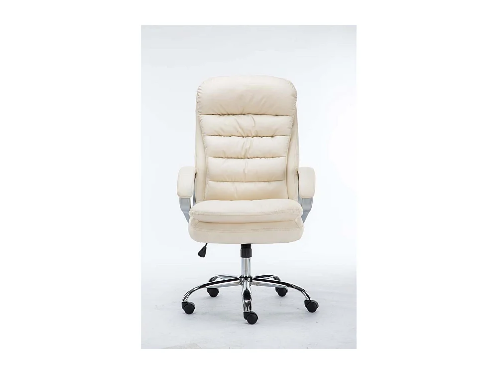 Bürosessel - Kunstleder - creme - XXL Vancouver