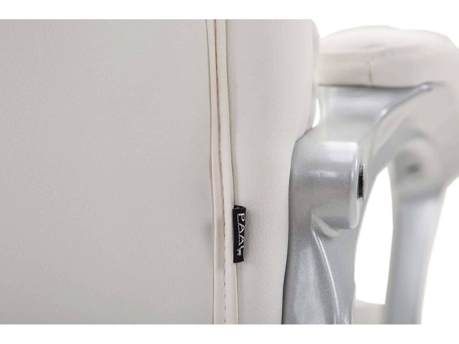 Chaise de bureau - Similicuir & Nature - Blanc - Texas V2