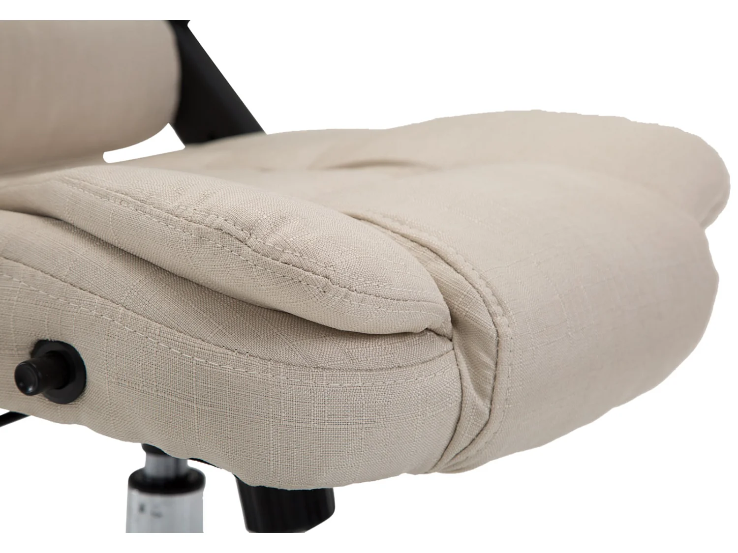 Chaise de bureau - Tissu & Nature - Crème - Thor