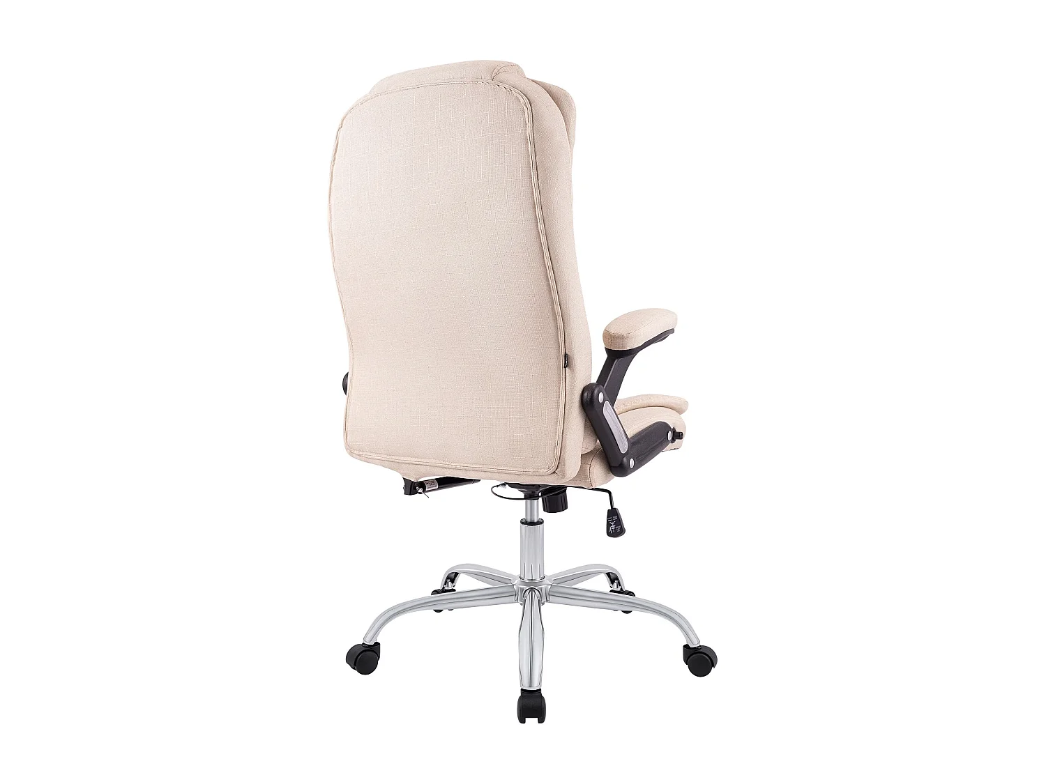 Chaise de bureau - Tissu - Crème - Thor