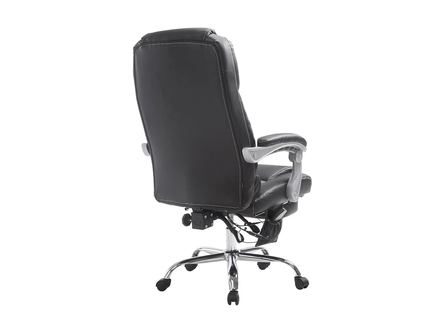 Chaise de bureau - Similicuir & Nature - Noir - Pacific