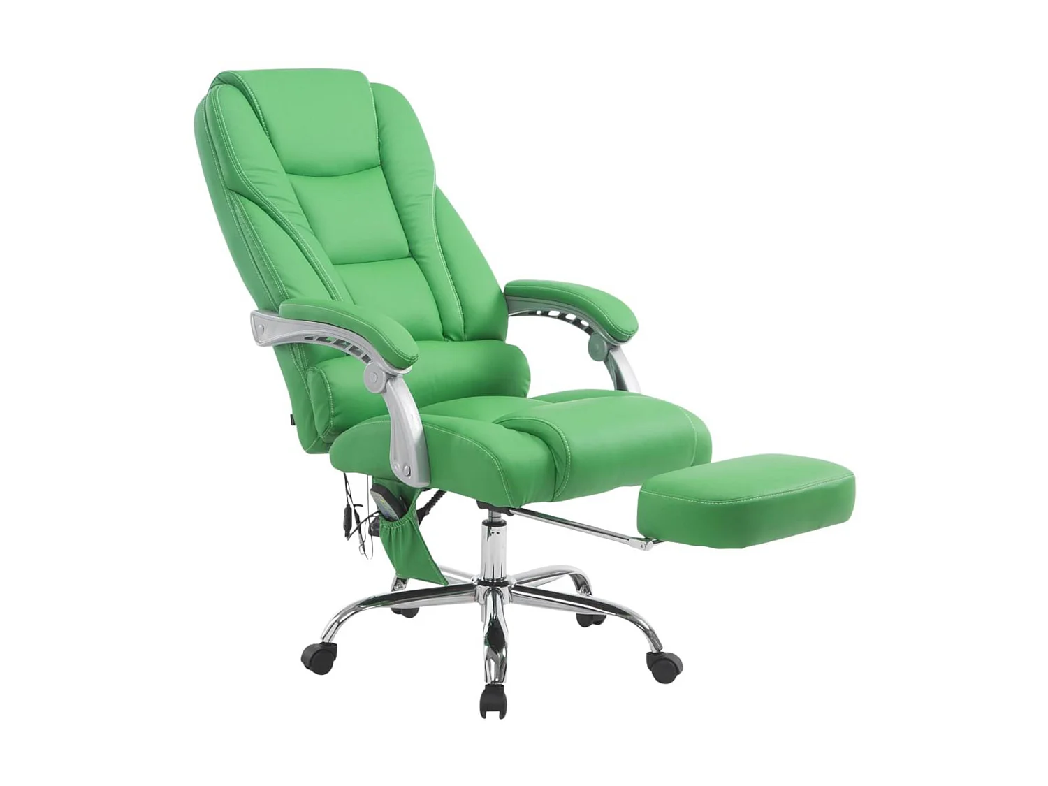 Chaise de bureau - Similicuir & Nature - Vert - Pacific