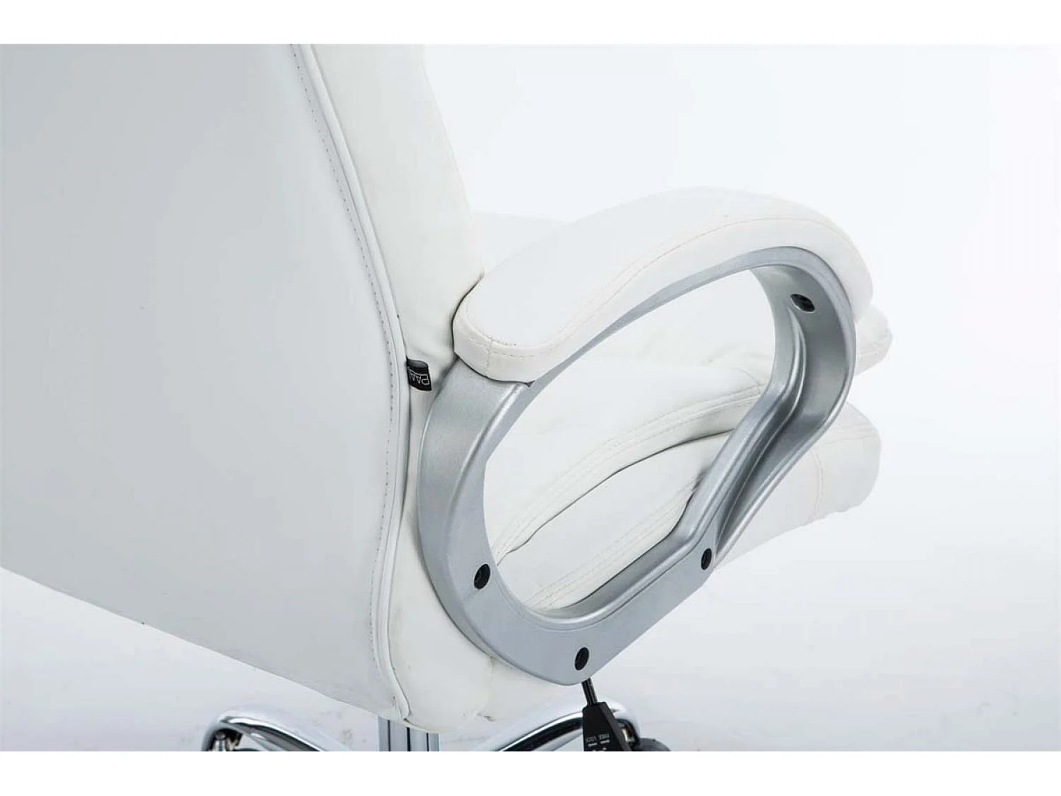 Chaise de bureau - Similicuir - Blanc - XXL Vancouver
