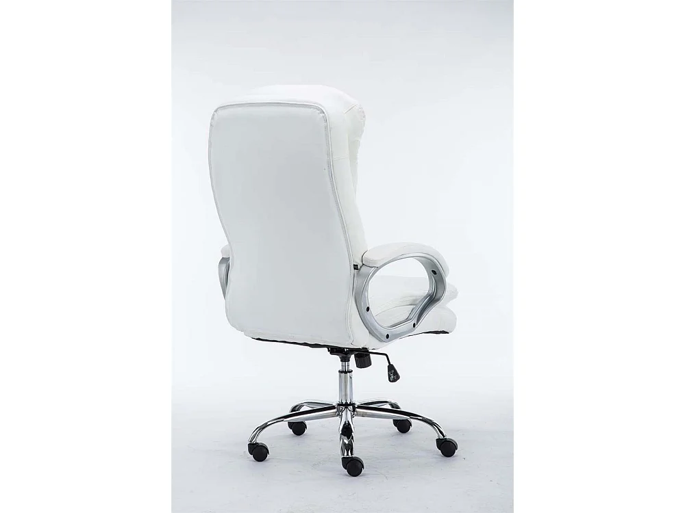 Chaise de bureau - Similicuir - Blanc - XXL Vancouver