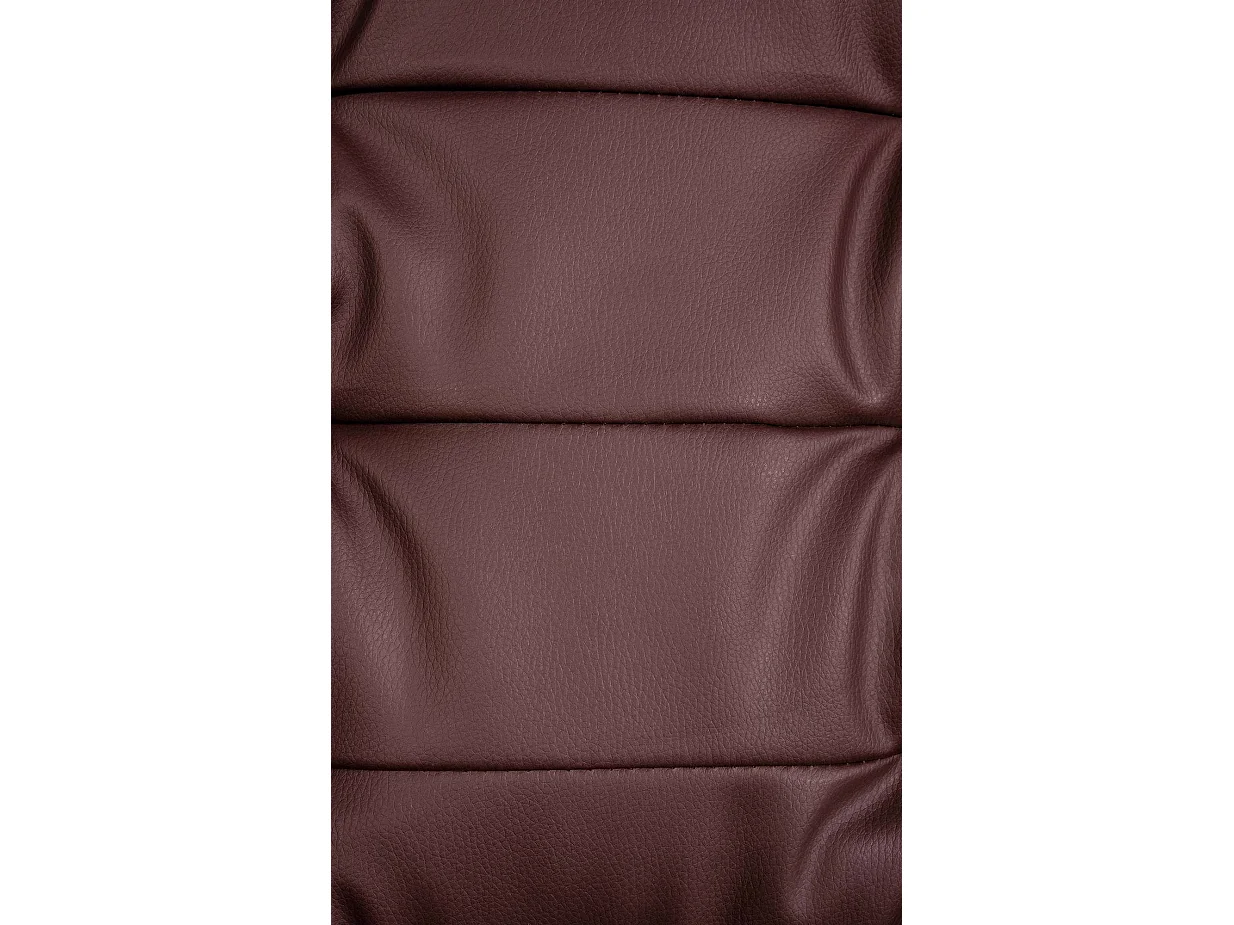 Chaise de bureau - Similicuir - Bordeaux - Oxygen