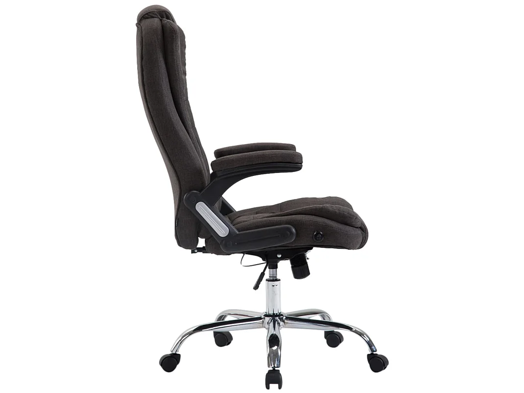 Chaise de bureau - Tissu & Nature - Gris foncé - Thor