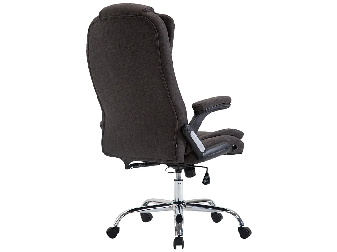 Chaise de bureau - Tissu & Nature - Gris foncé - Thor