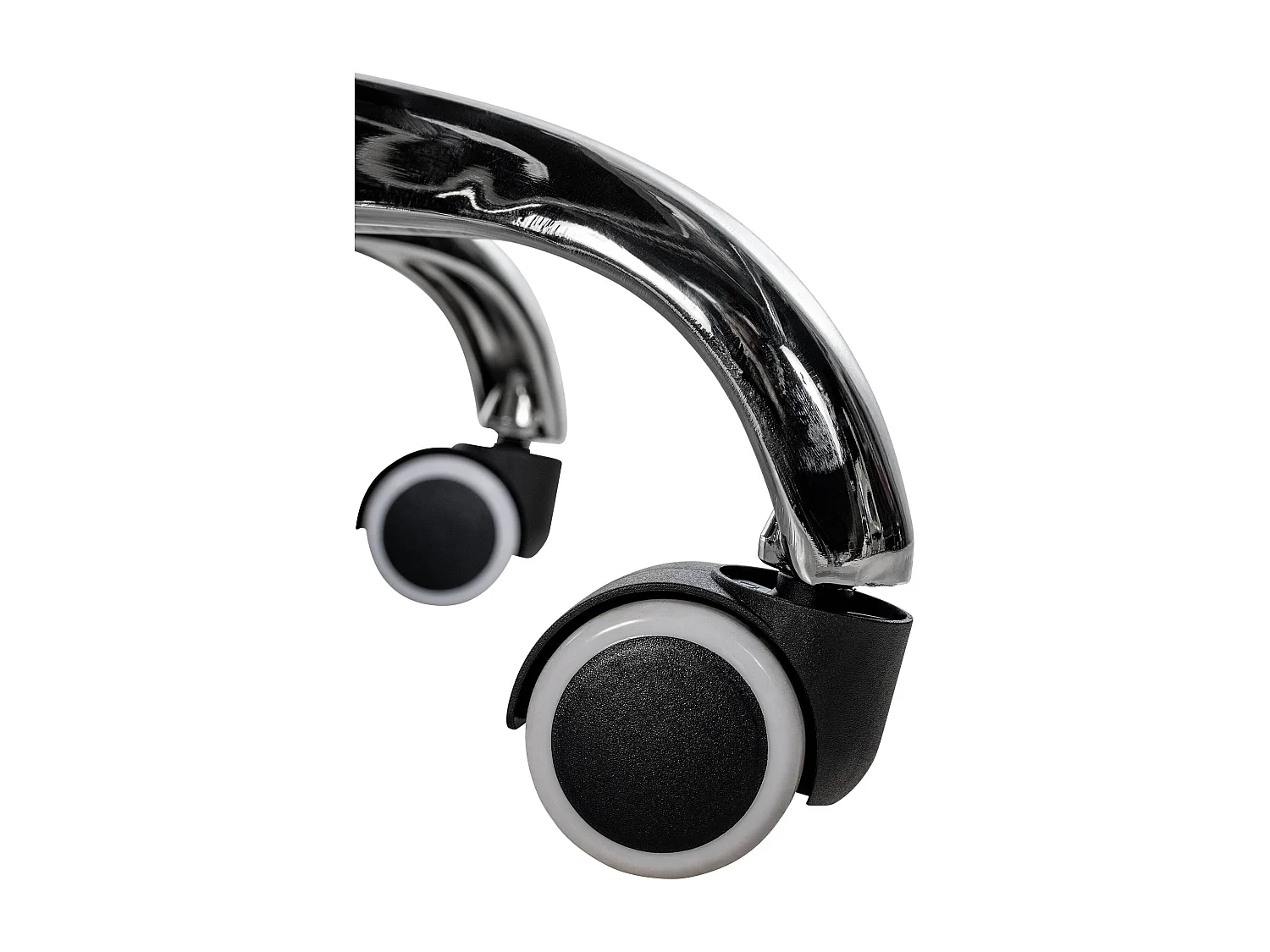 Bürostuhl - Kunstleder - grau - Amadora