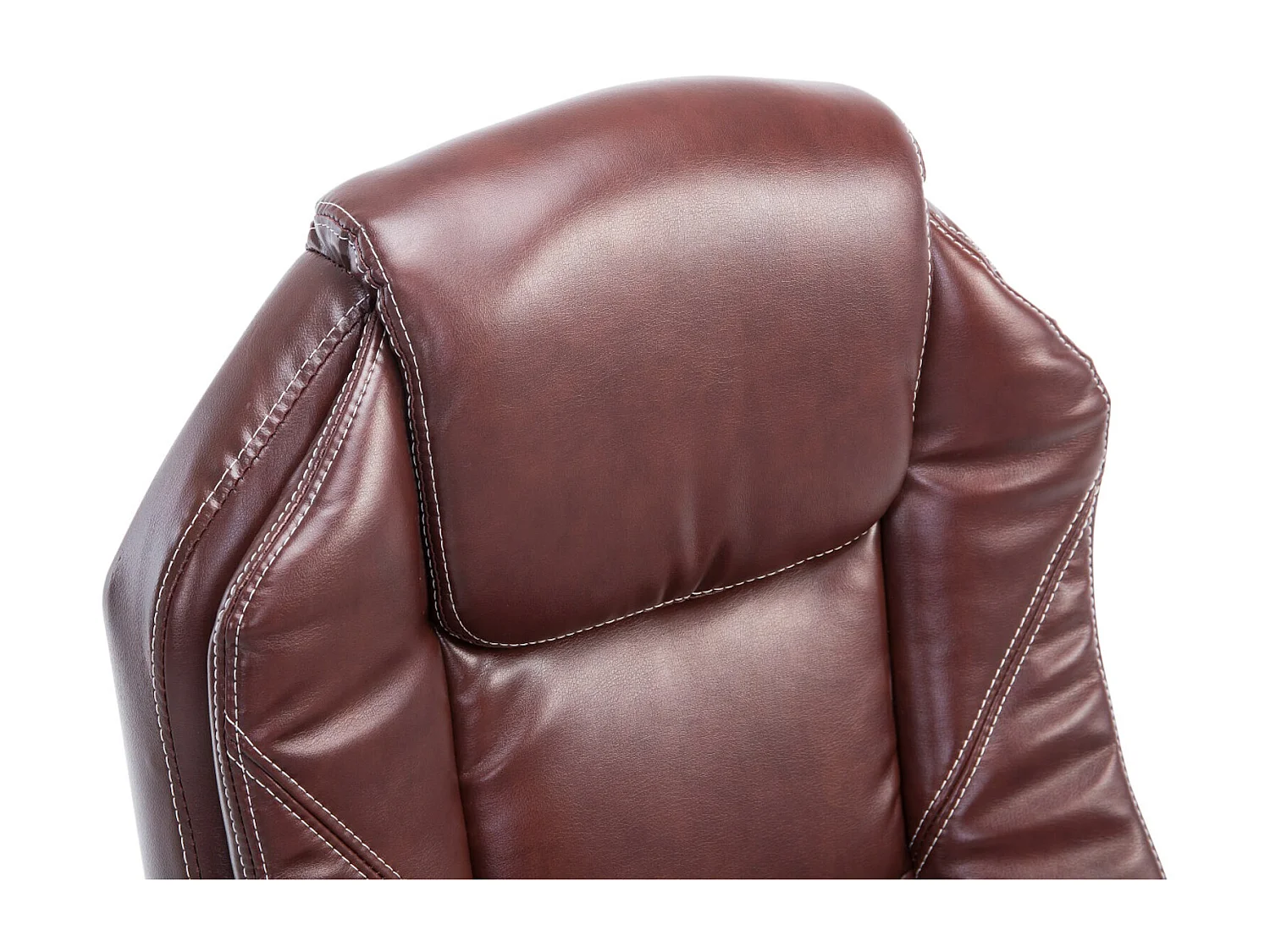 Chaise de bureau - Similicuir & Nature - Bordeaux - Castle