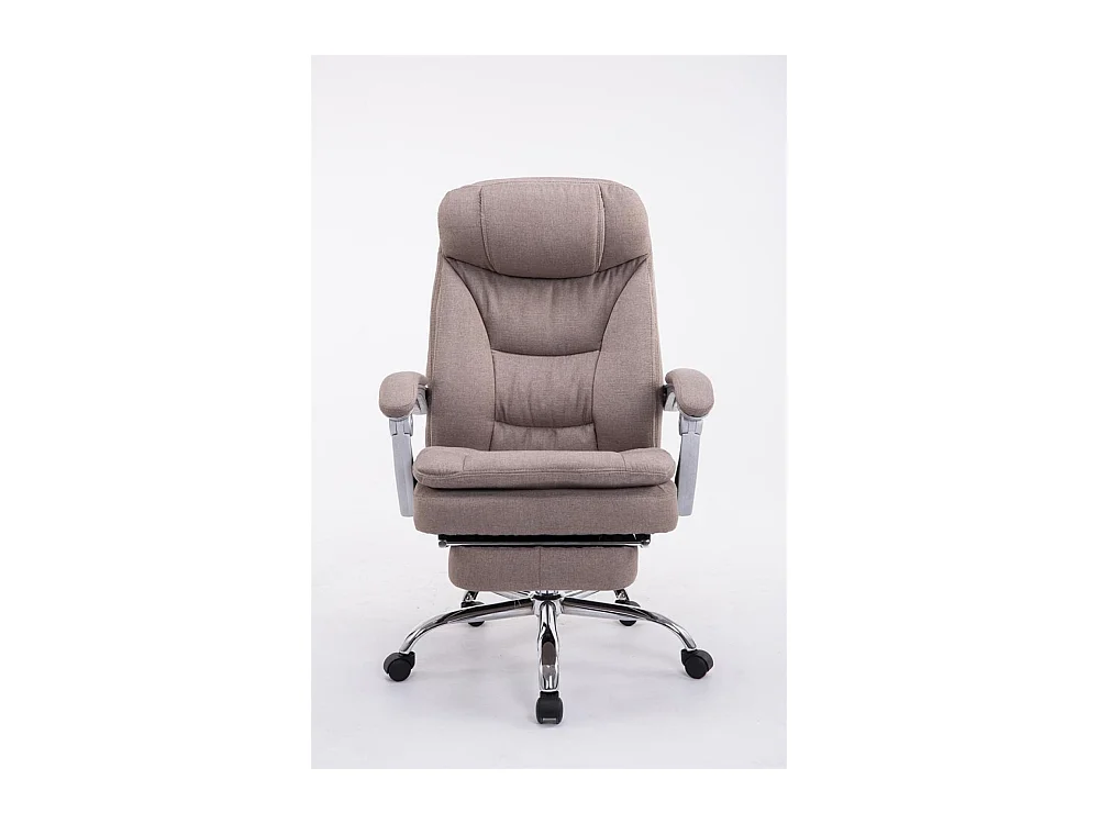 Bürosessel - Stoff - taupe - XL Troy