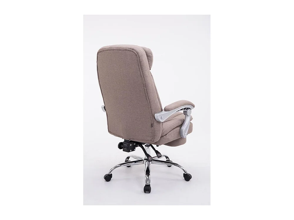 Bürosessel - Stoff - taupe - XL Troy