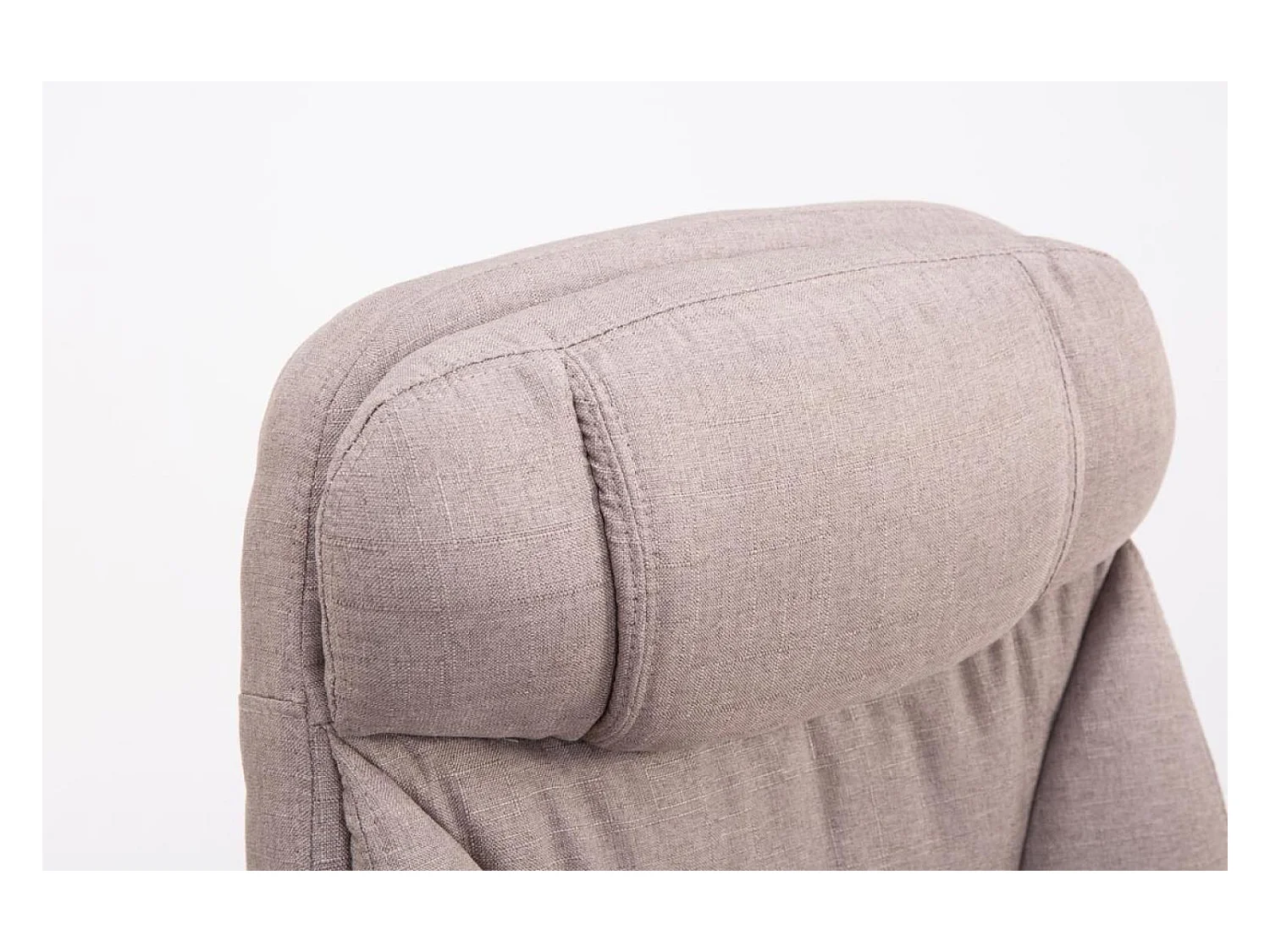 Bürosessel - Stoff - taupe - XL Troy