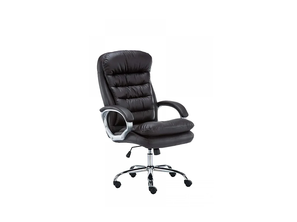 Chaise de bureau - Similicuir - Marron - XXL Vancouver