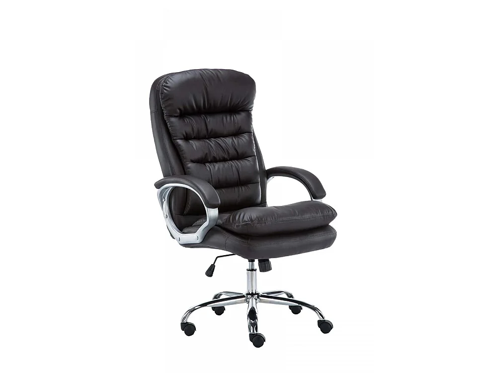 Chaise de bureau - Similicuir - Marron - XXL Vancouver