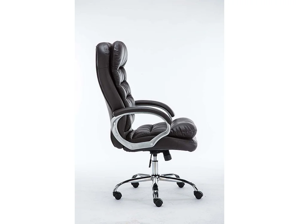 Chaise de bureau - Similicuir - Marron - XXL Vancouver