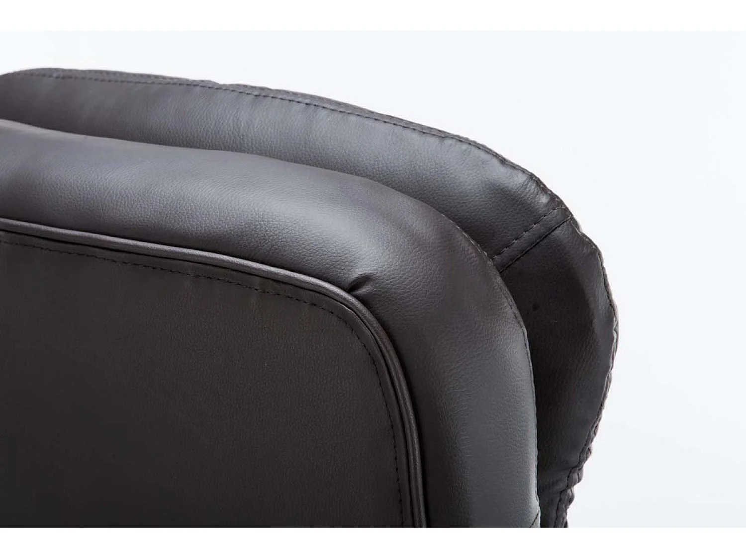 Chaise de bureau - Similicuir - Marron - XXL Vancouver