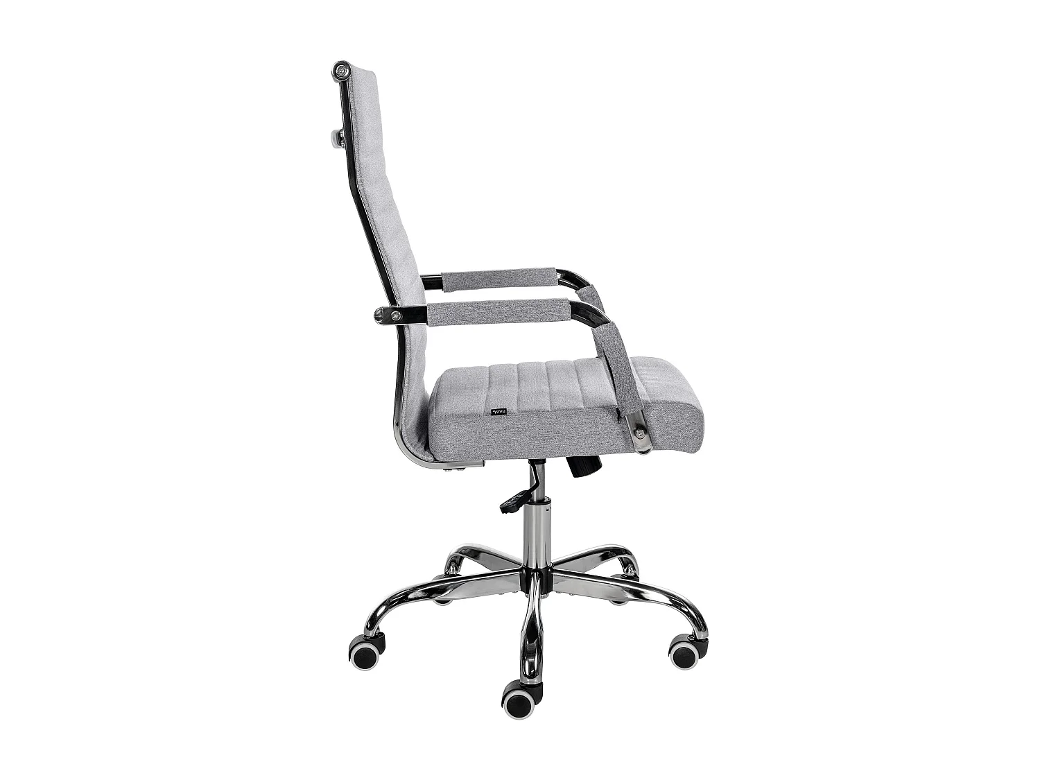 Chaise de bureau - Tissu - Gris - Amadora