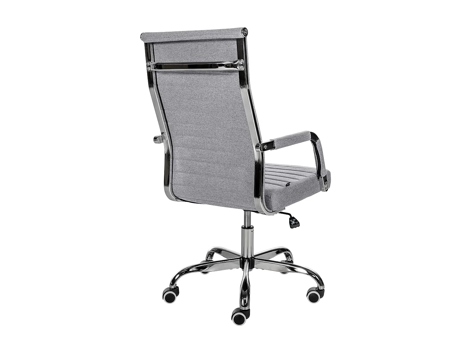 Chaise de bureau - Tissu - Gris - Amadora