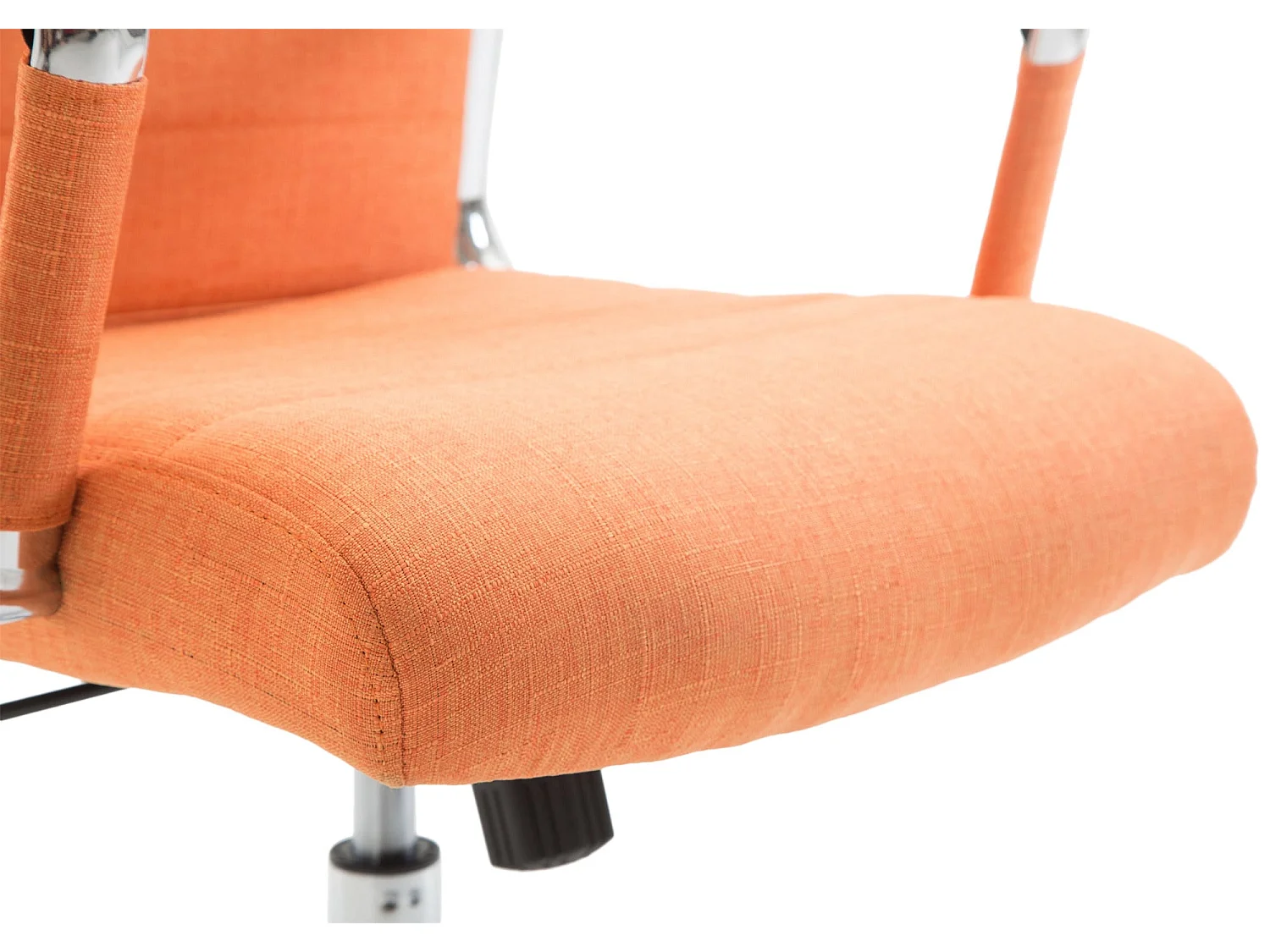Chaise de bureau - Tissu & Nature - Orange - Kolumbus