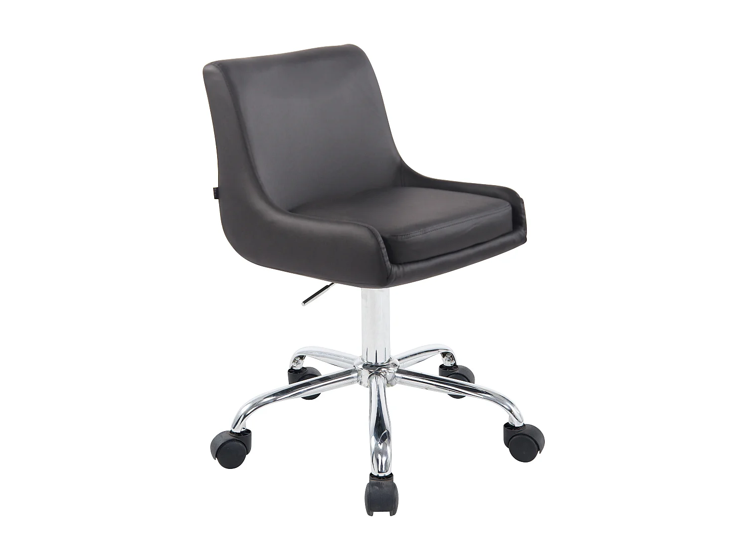 - Finta pelle & Metallo in look cromato - grigio - Club