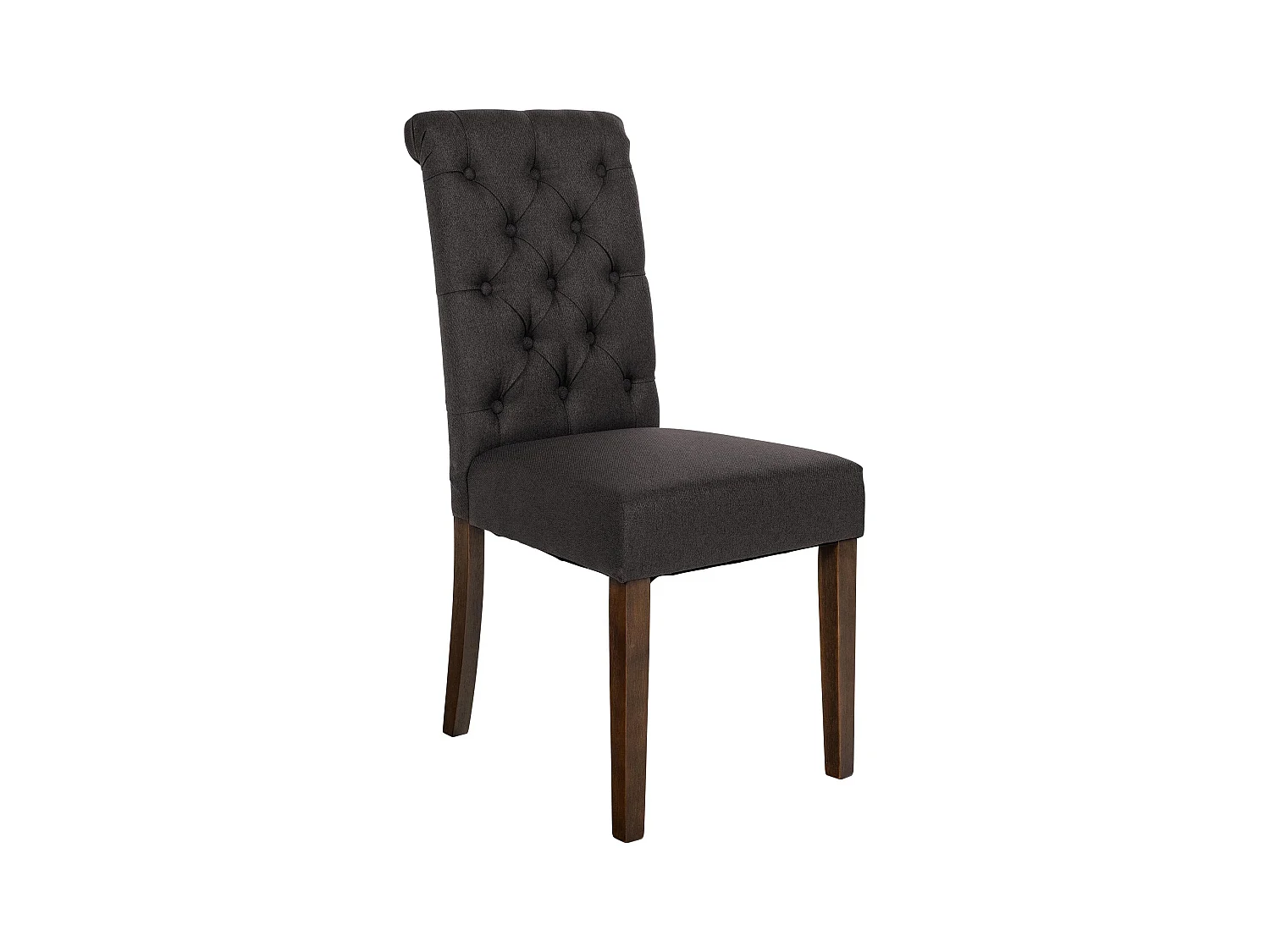 chaise salle à manger - Tissu - Noir - Lisburn