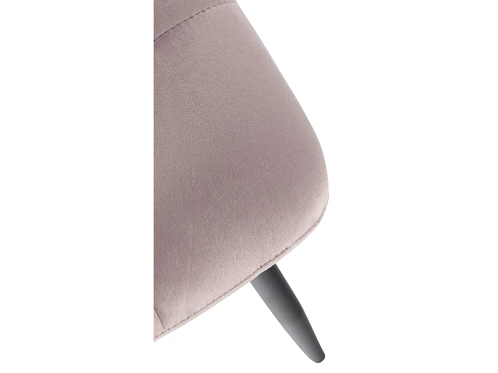 Eetkamerstoelen - Fluweel - roze - Antibes